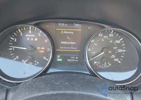 2020 Nissan Rogue S Fwd z USA, uszkodzony, nr VIN KNMAT2MT3LP532799